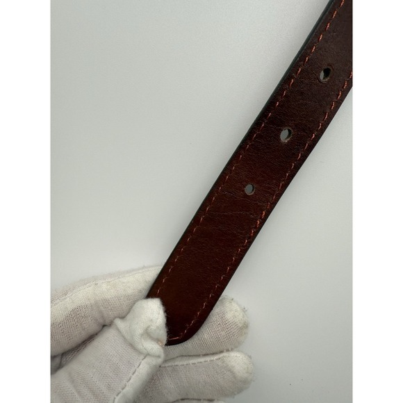 Smathers & Branson Needlepoint Handcrafted Belt New  Irish Shamrock Size L Kids - Picture 10 of 12